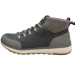 UGG Waterproof Olivert LEATHER & Fleece, Norse Green, US Mens 10